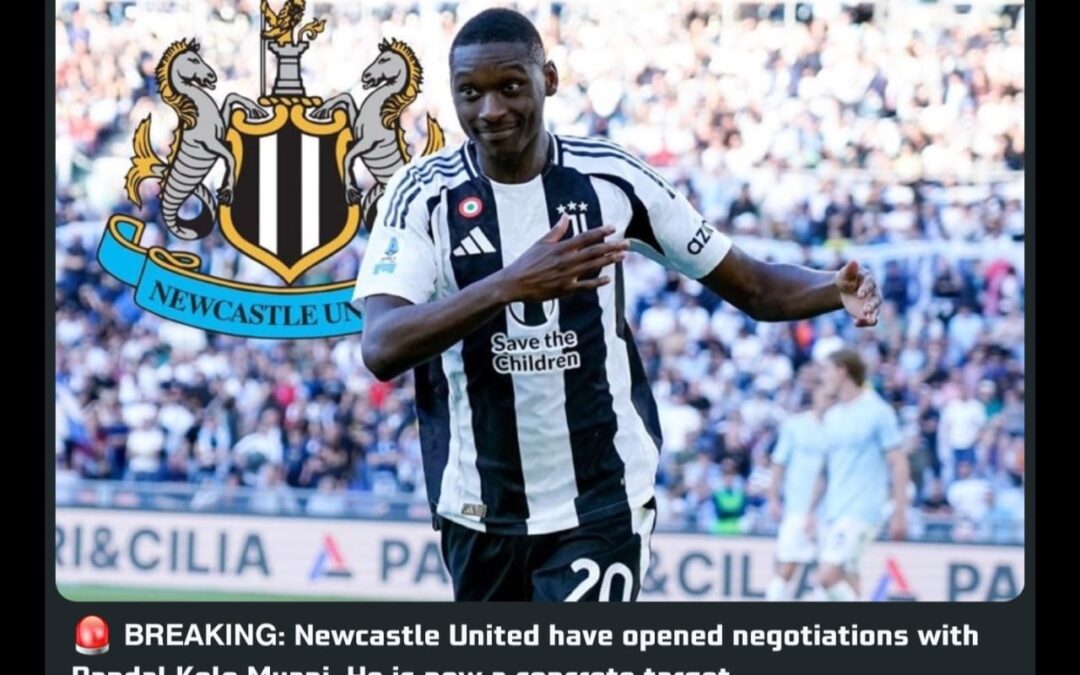 Newcastle Open Talks for PSG Striker Randal Kolo Muani
