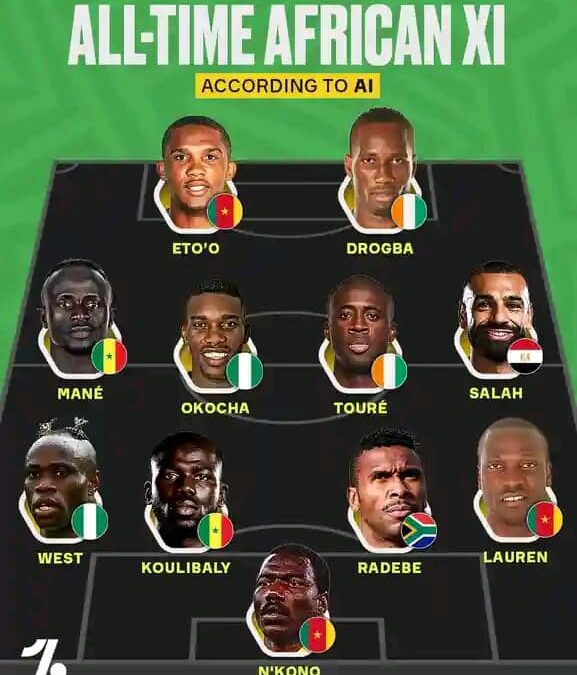 ✨ The Unstoppable Force: An African Legends XI That No Team Would Want to Face
