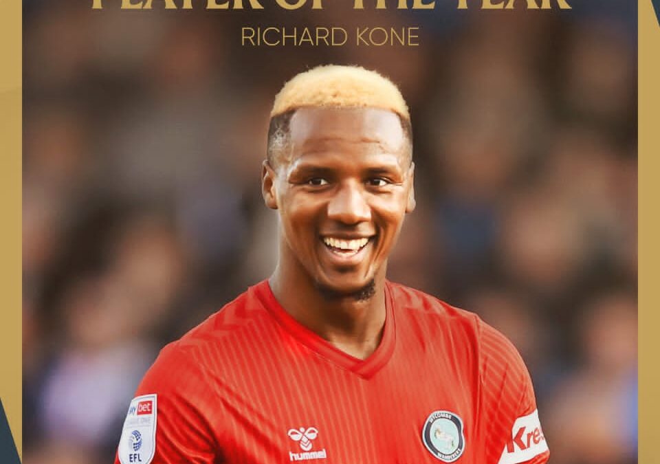 Richard Kone Crowned PFA League One Players’ Player of the Year