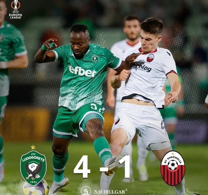 Europa League Play-Off Heroics: Tekpetey’s Late Show Fires Ludogorets Into Group Stage