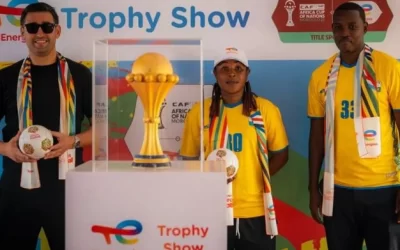 AFCON 2025 Trophy Tour Begins in Kigali with a Celebration of African Sport