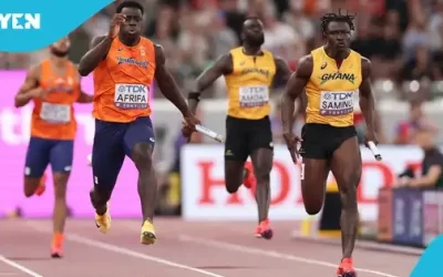 Heartbreak and Hope: Ghana’s 4x100m Heroes Miss Bronze by a Whisker in Tokyo