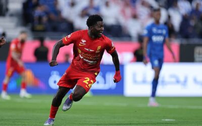 Bonsu Baah Nets First Al Qadsiah Goal in Action-Packed Clash with Al Hilal ⚽