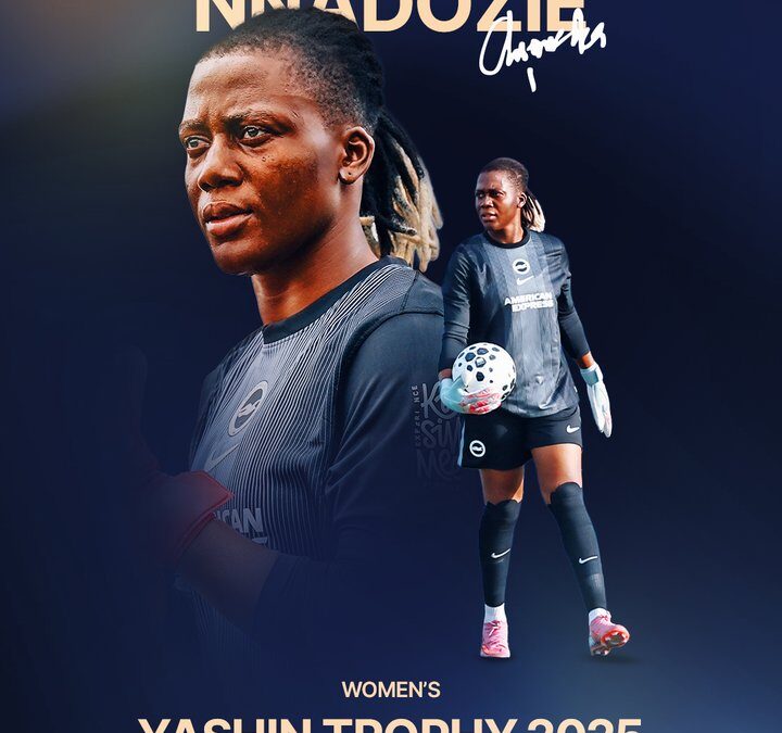 Brighton Hail Chiamaka Nnadozie’s Historic 4th-Place Ballon d’Or Finish