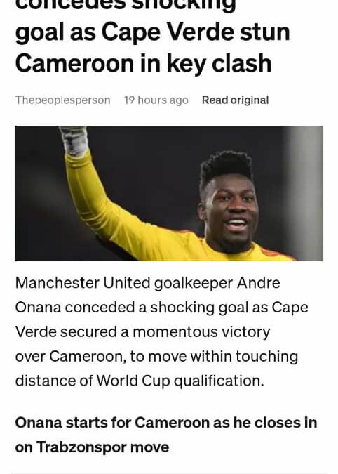 Onana Leaves Old Trafford for Turkey in Search of Revival