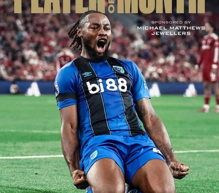 Antoine Semenyo Shines Bright as Bournemouth’s August Player of the Month