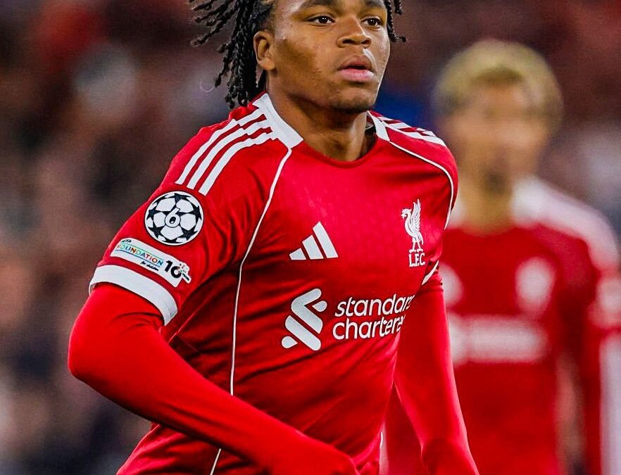 History Made: Rio Ngumoha Becomes Liverpool’s Youngest Champions League Player