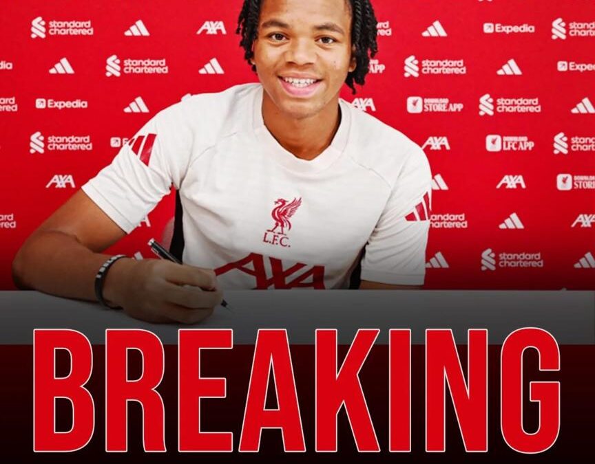 Rising Star Rio Ngumoha Inks First Professional Deal with Liverpool FC