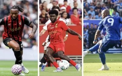 Ghanaian Stars Shine Across the Globe: Semenyo Strikes Again, Bonsu Baah Scores on Saudi Debut, Ayew and Boakye Impress