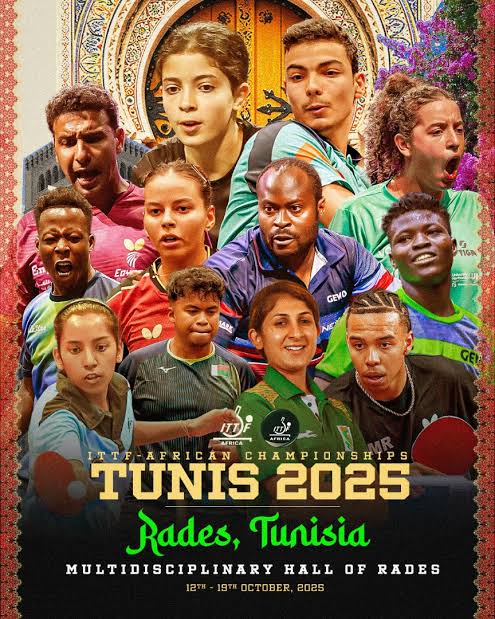 Nigeria, Egypt Lead African Charge for 2026 ITTF World Team Championships