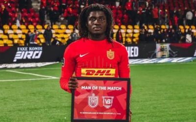 Caleb Yirenkyi Crowned Danish Superliga Young Player of the Month