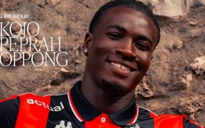 Kojo Peprah Oppong’s Swift Rise: From Norrköping to OGC Nice Mainstay