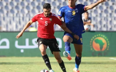 Brave Blue Sharks Rally Late to Hold Libya in Six-Goal Thriller