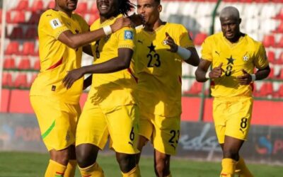 Five-Star Ghana Crush CAR to Edge Closer to 2026 World Cup Ticket