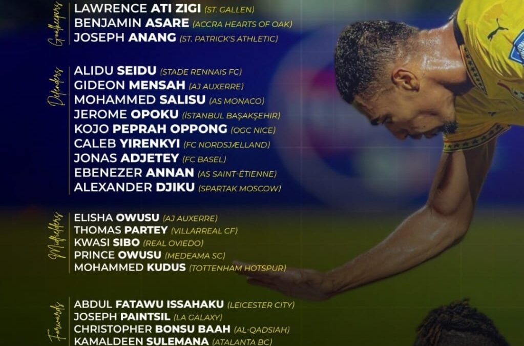 National Team Unveils October Squad for Crucial World Cup Qualifiers