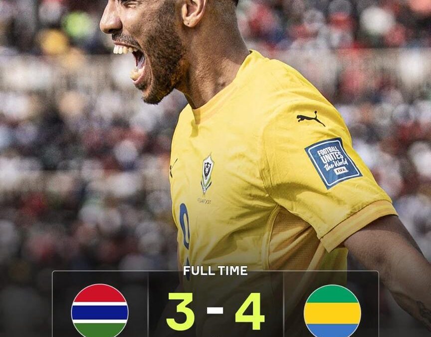 Aubameyang’s Four-Goal Madness: Gabon’s Hero Turns Villain in Dramatic Win Over Gambia ⚽