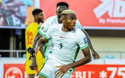 ⚽ Rohr Questions Legitimacy of Osimhen’s Goals in Nigeria’s 4–0 Win Over Benin