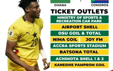 Black Stars’ World Cup D-Day: Full Guide on Tickets, Parking & 6PM Seating Rule for Accra Showdown