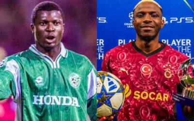 🇳🇬⚡ Nigerian Greatness in Europe: Osimhen Joins Yakubu in UCL History!