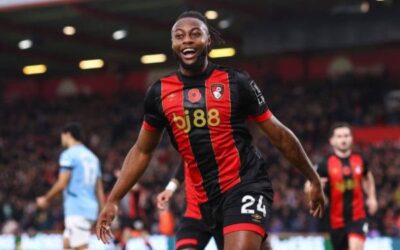 Antoine Semenyo Sets Ambitious 15-Goal Target as Bournemouth Star Shines in Premier League