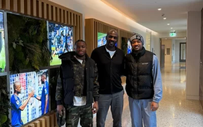 Otto Addo Meets Ayew and Fatawu in Leicester as Black Stars Player Outreach Continues