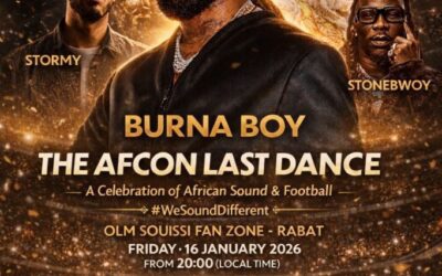 Stonebwoy to Headline AFCON 2025 Fan Zone Finale Concert in Rabat