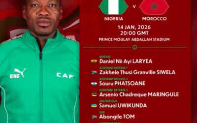 Daniel Laryea Handed High-Stakes AFCON 2025 Semi-Final Clash