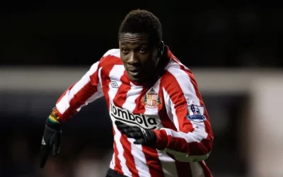 Asamoah Gyan Recalls Light-Hearted Chat with Michael Essien Before Sunderland Switch