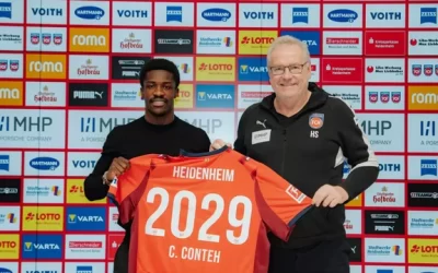 FC Heidenheim Sign Ghanaian Winger Christian Conteh, Set to Join Brother Sirlord in Bundesliga