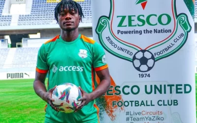 ZESCO United Snap Up Ghanaian Striker Elvis Bernard Addae Ahead of CAF Clash