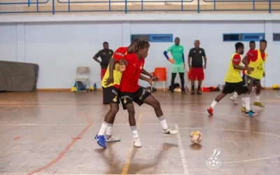 Ghana Futsal Team Steps Up Preparations for Zambia AFCON Qualifier in Cape Coast