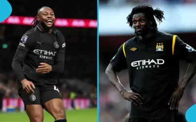 Antoine Semenyo Equals Emmanuel Adebayor Record with Goal Against Tottenham