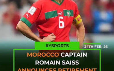 Romain Saïss Bids Farewell to Atlas Lions After 14 Years of Service