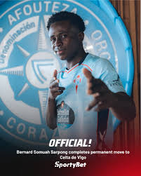 Bernard Somuah Commits Future to Celta Vigo with Long-Term Deal Until 2030