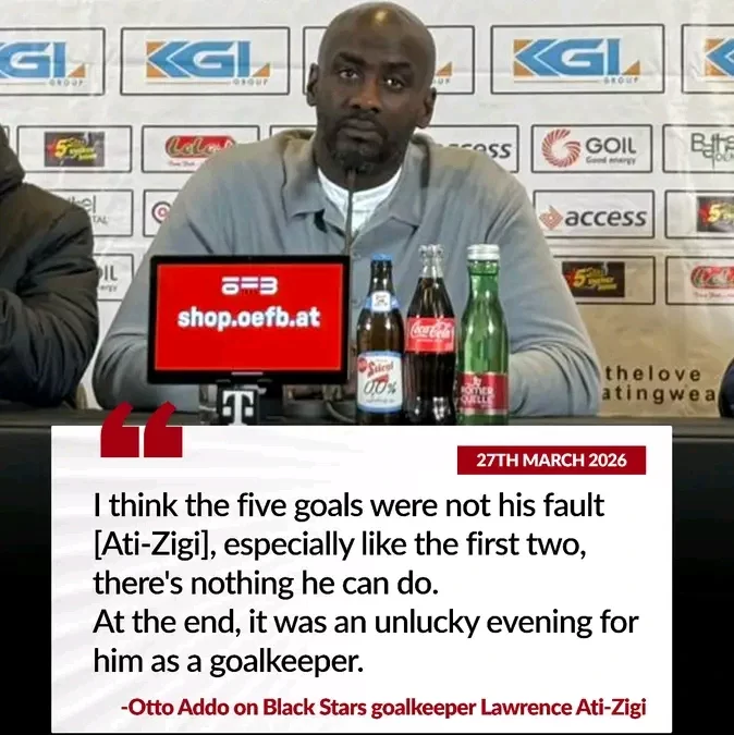 🧤 United We Stand: Otto Addo Backs Ati-Zigi After Black Stars’ Heavy Defeat