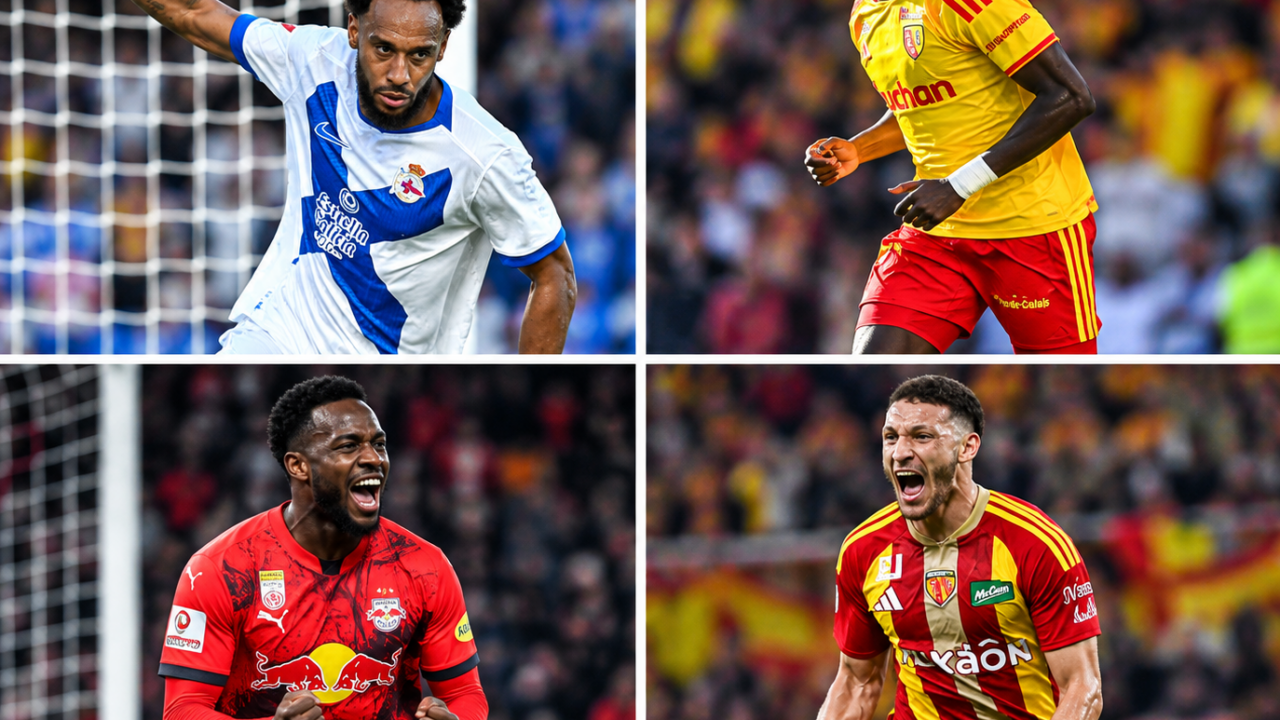 African players abroad: Aubameyang, Yalcouyé, Bourabaa and Sima shines