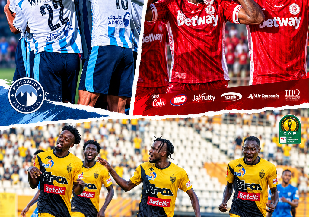 CAF Champions League: Simba, Pyramids and Horoya March On as Sunday action delivers